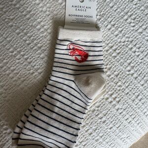 American Eagle Coastal Boyfriend Socks (2 pairs)